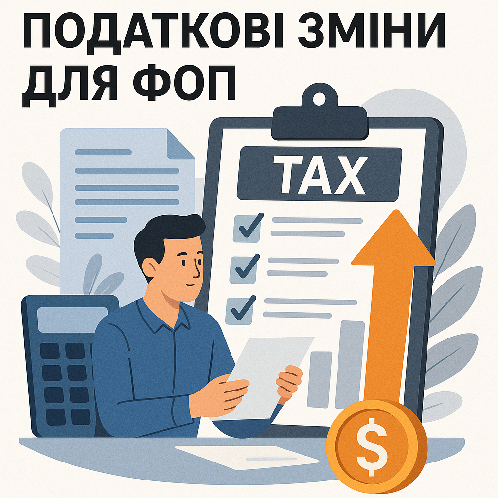 Податкові зміни для ФОП 